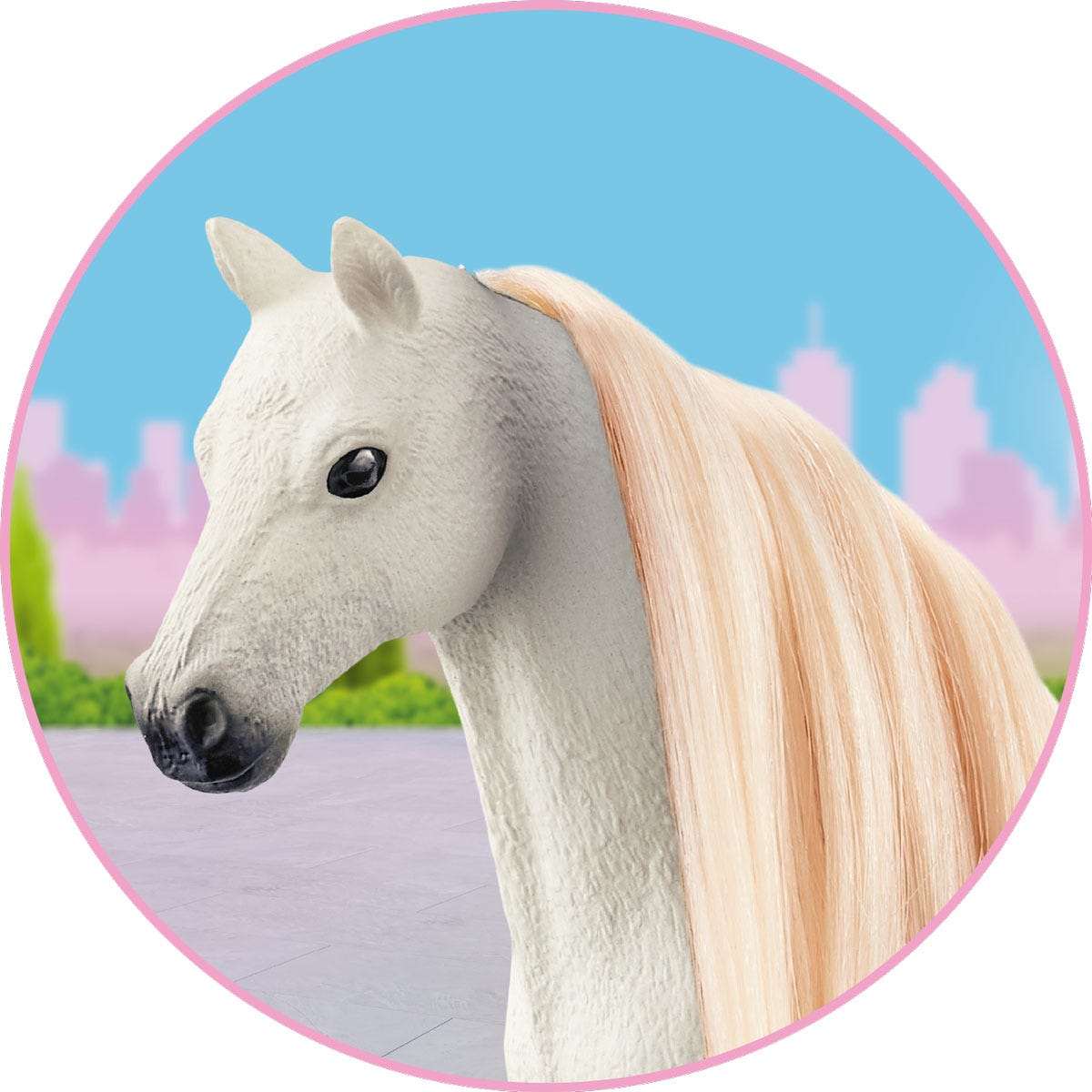 Włosy dla koni z linii Brauty Horses, blond