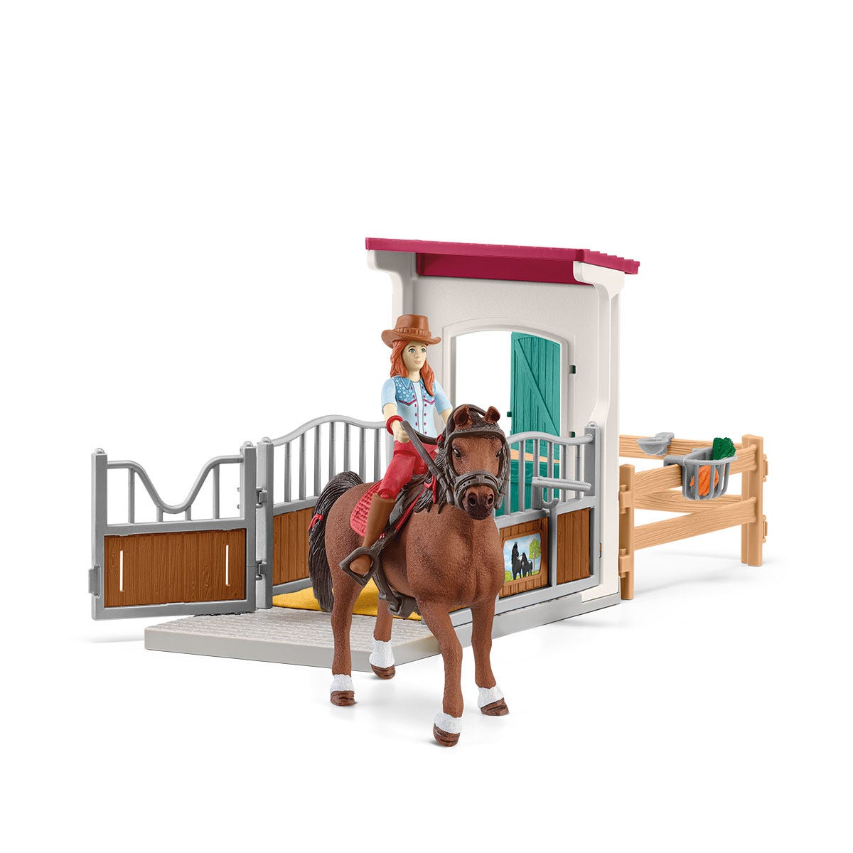 Boks dla koni: Hannah & Cayenne 42710 HORSE CLUB | schleich