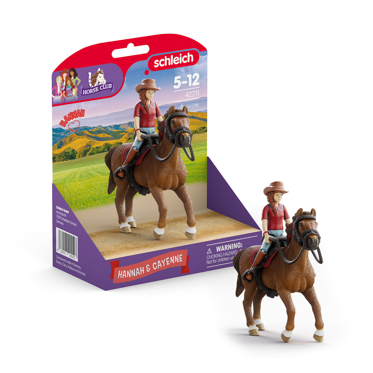Horse Club Hannah & Cayenne 42711 HORSE CLUB | schleich