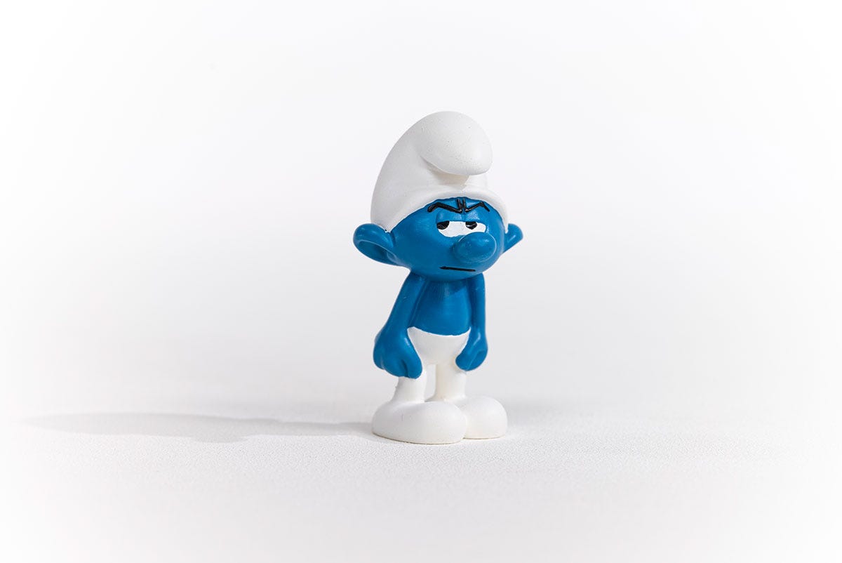 Grouchy Smurf