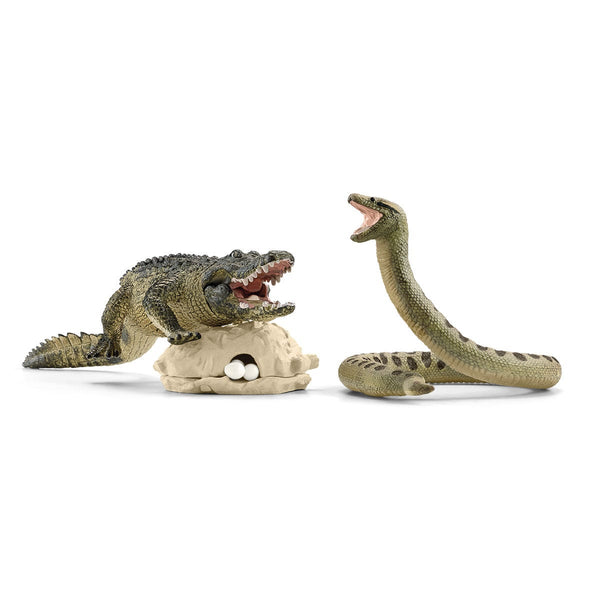 Danger in the swamp 42559 WILD LIFE | schleich