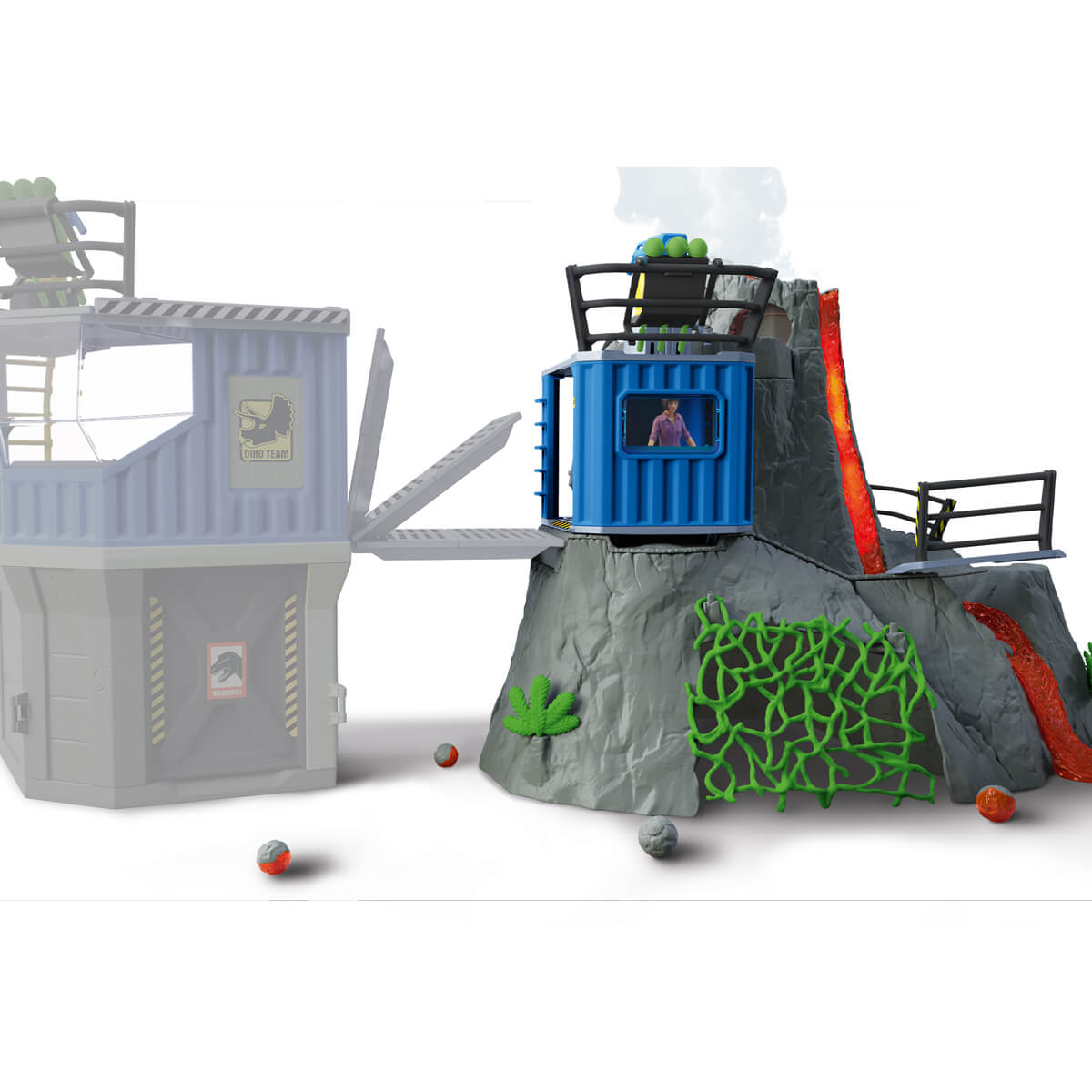 Volcano Expedition Base Camp 42564 DINOSAURS | schleich
