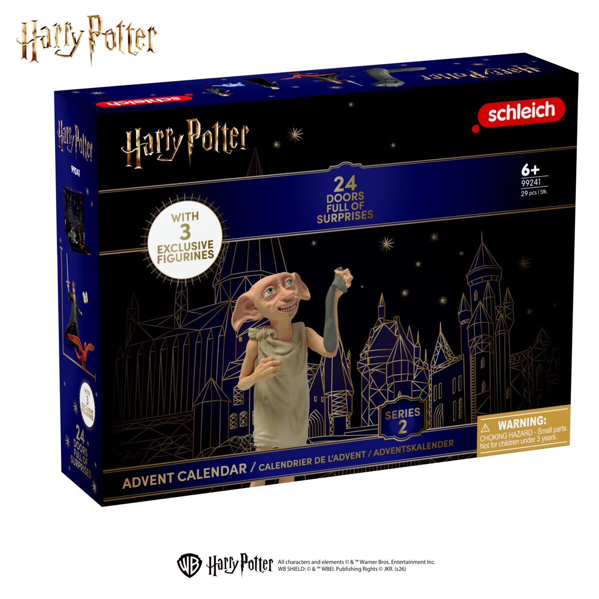 Kalendarz adwentowy z minifigurkami Harry Potter, seria 2