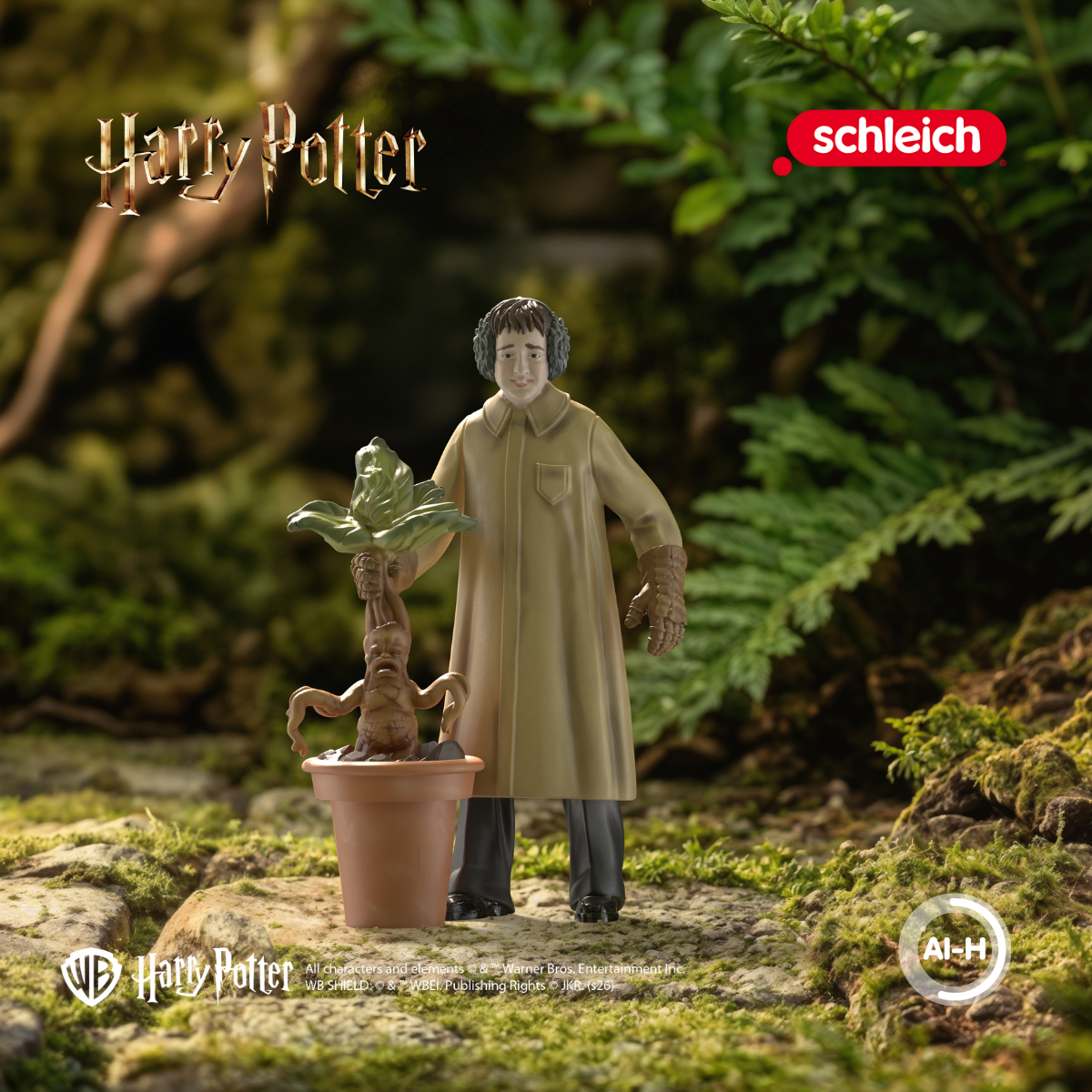 Neville with Mandrake